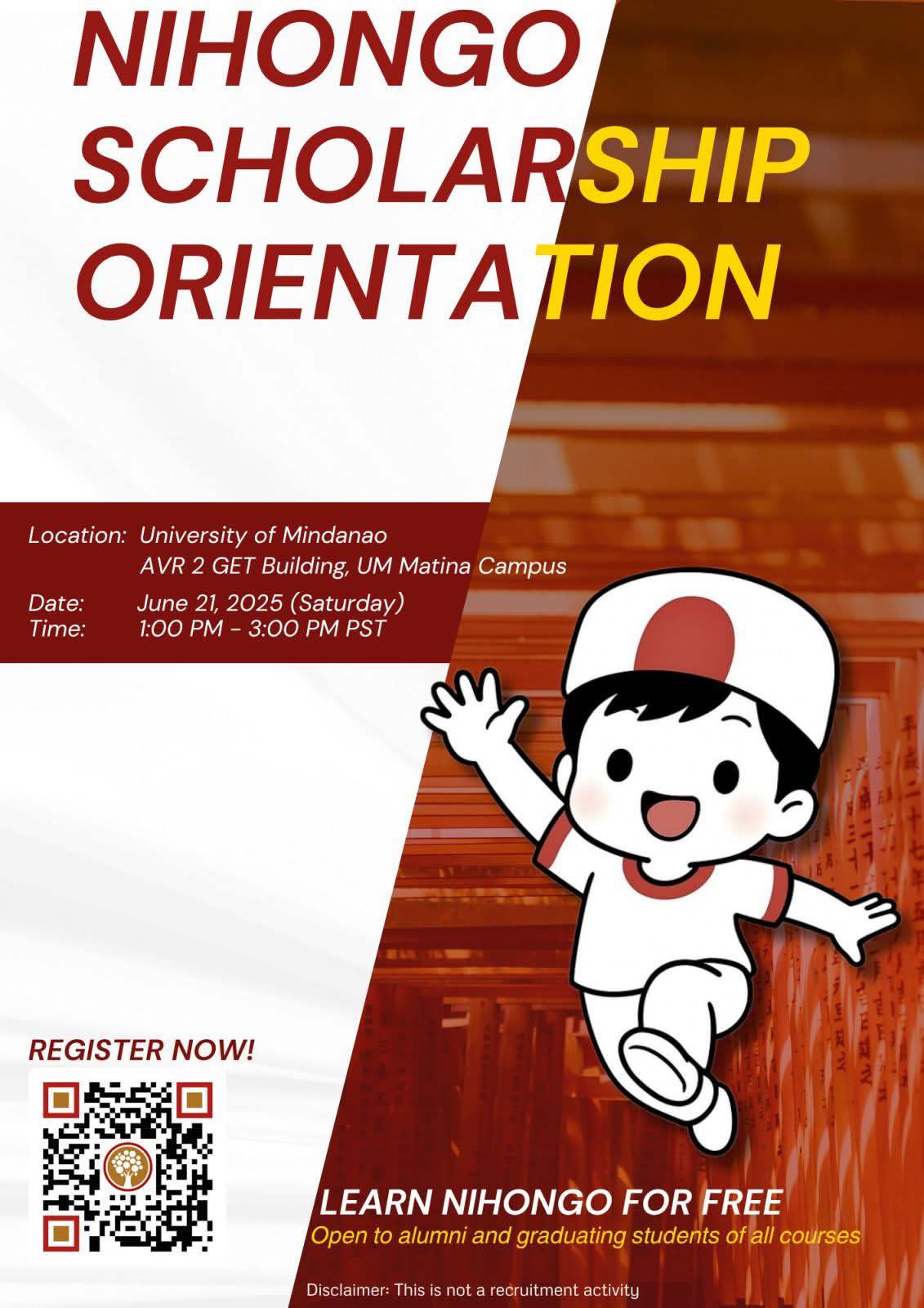 Nihongo Scholarship Orientation Pt 2: You Asked, We Listened!
