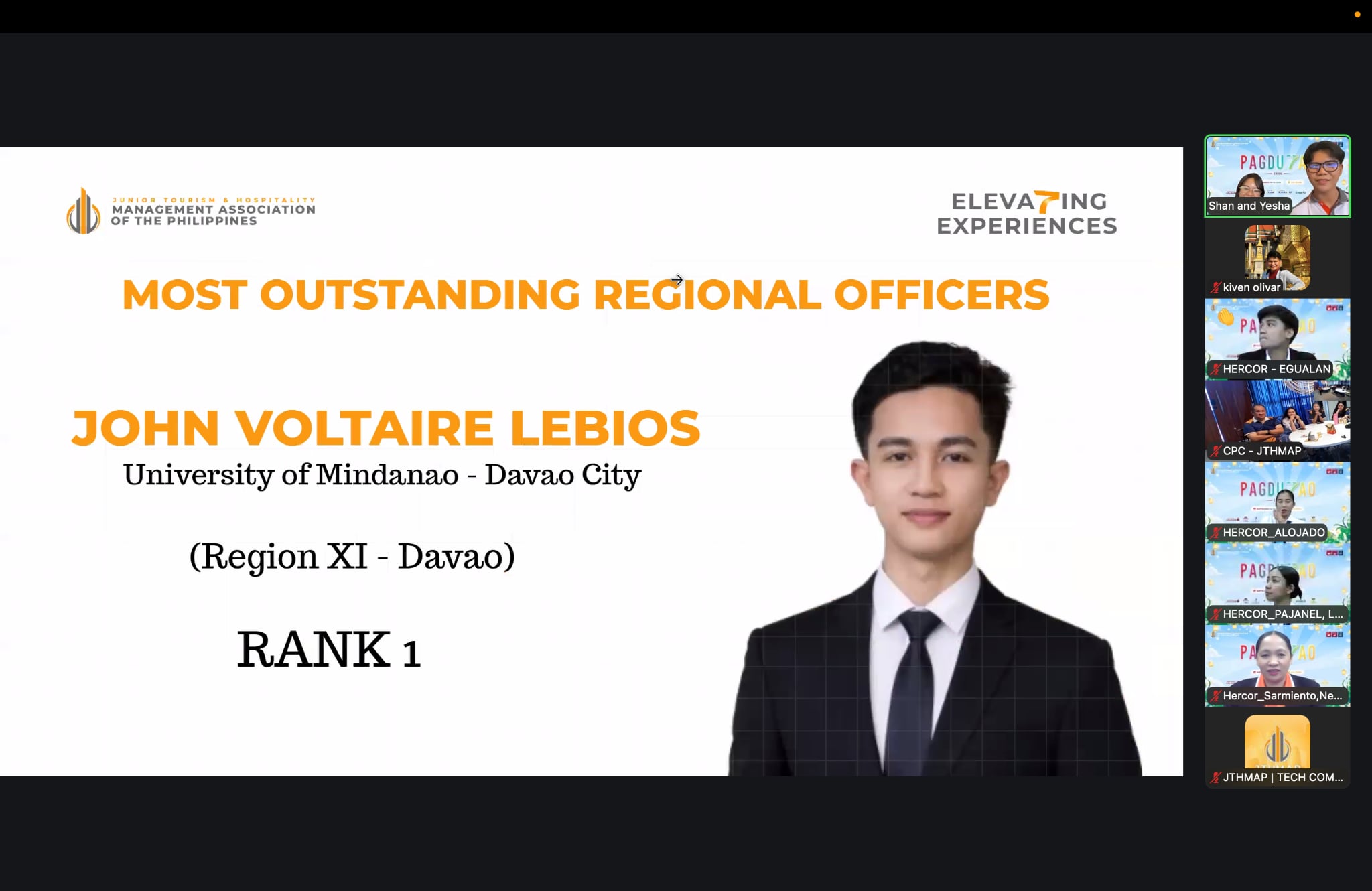 BS HOSPITALITY MANAGEMENT PROGRAM SHINES AT PAGDULAO 2026!