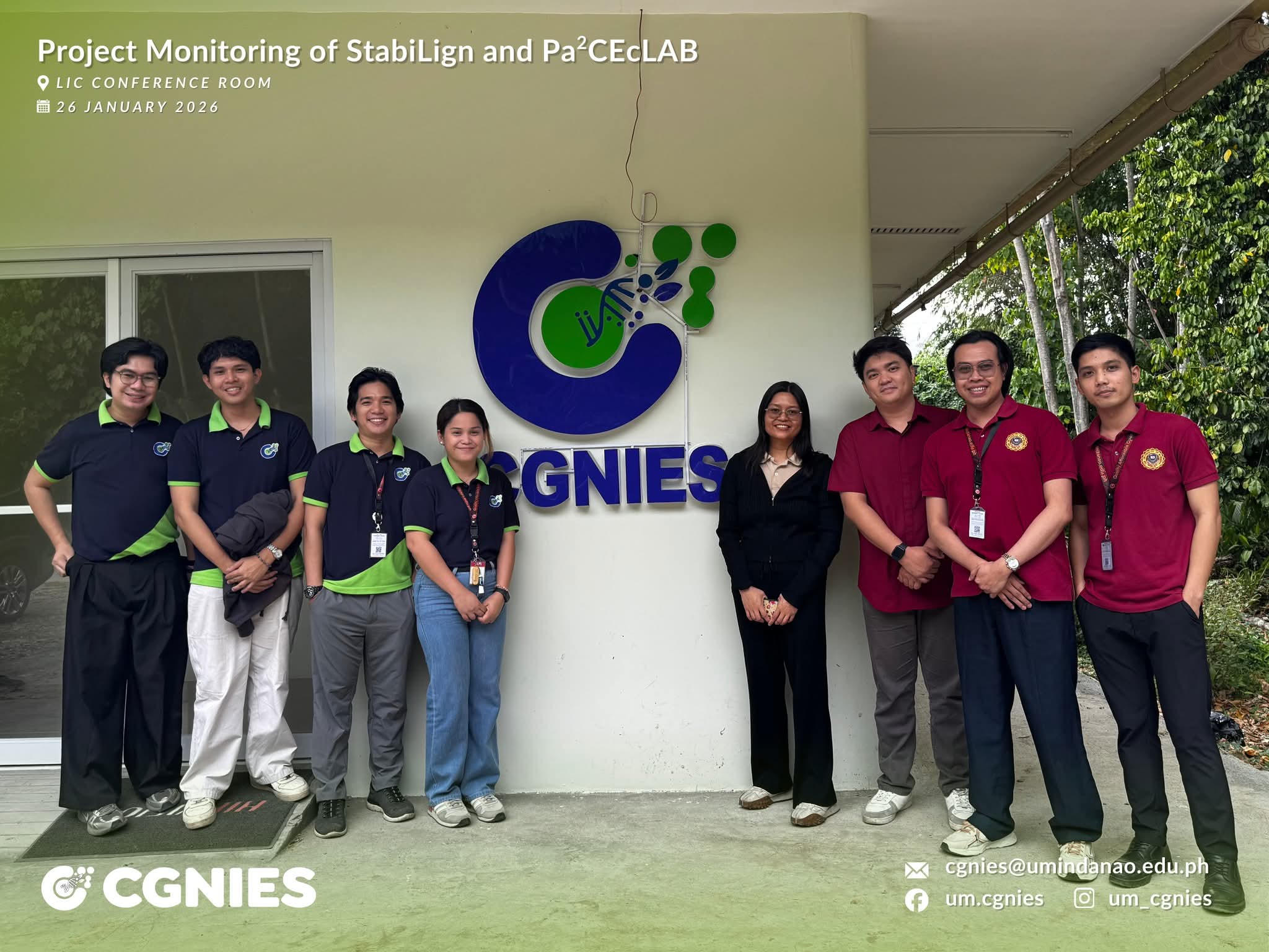 DOST-PCIEERD Conducts Project Monitoring on StabiLign and Pa2CEcLAB