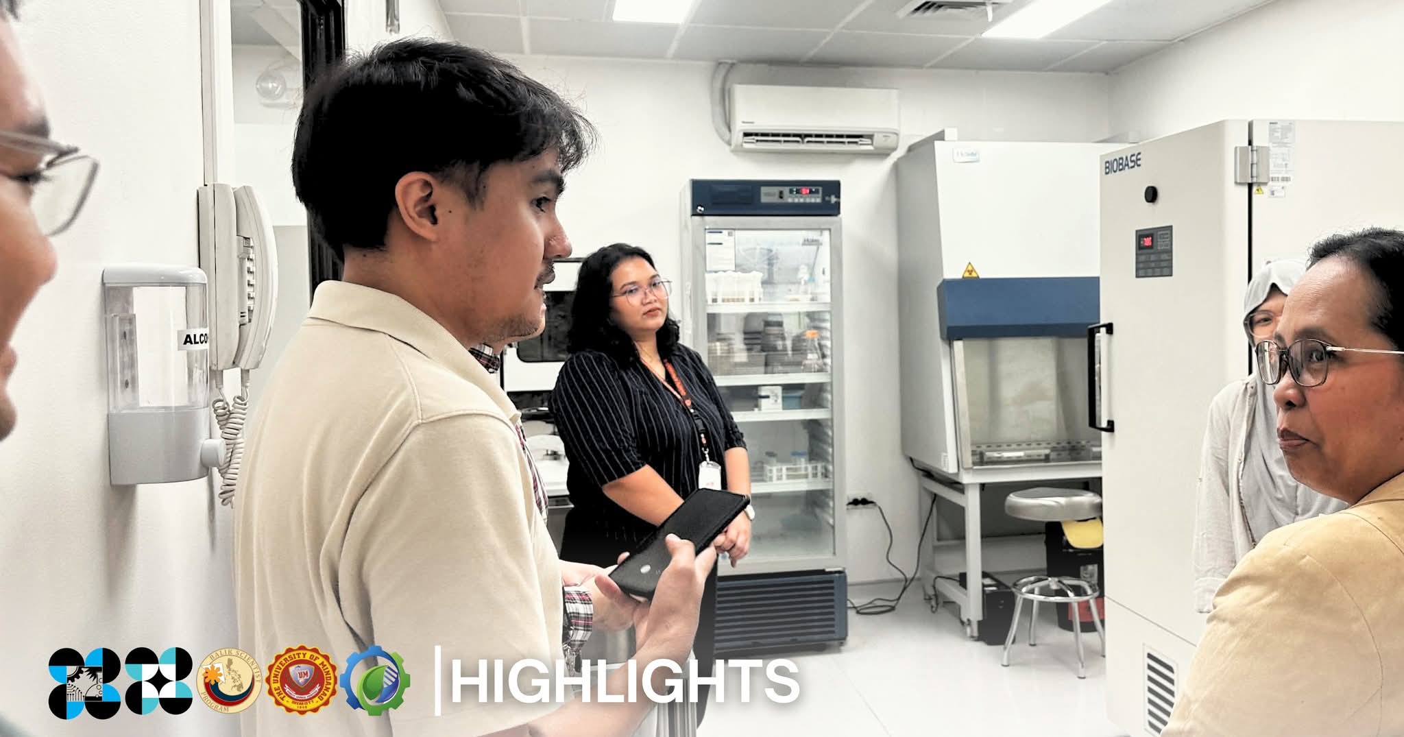 DOST-PCIEERD Monitors Progress of GlycEcol Project at UM Biomolecular Engineering Laboratory