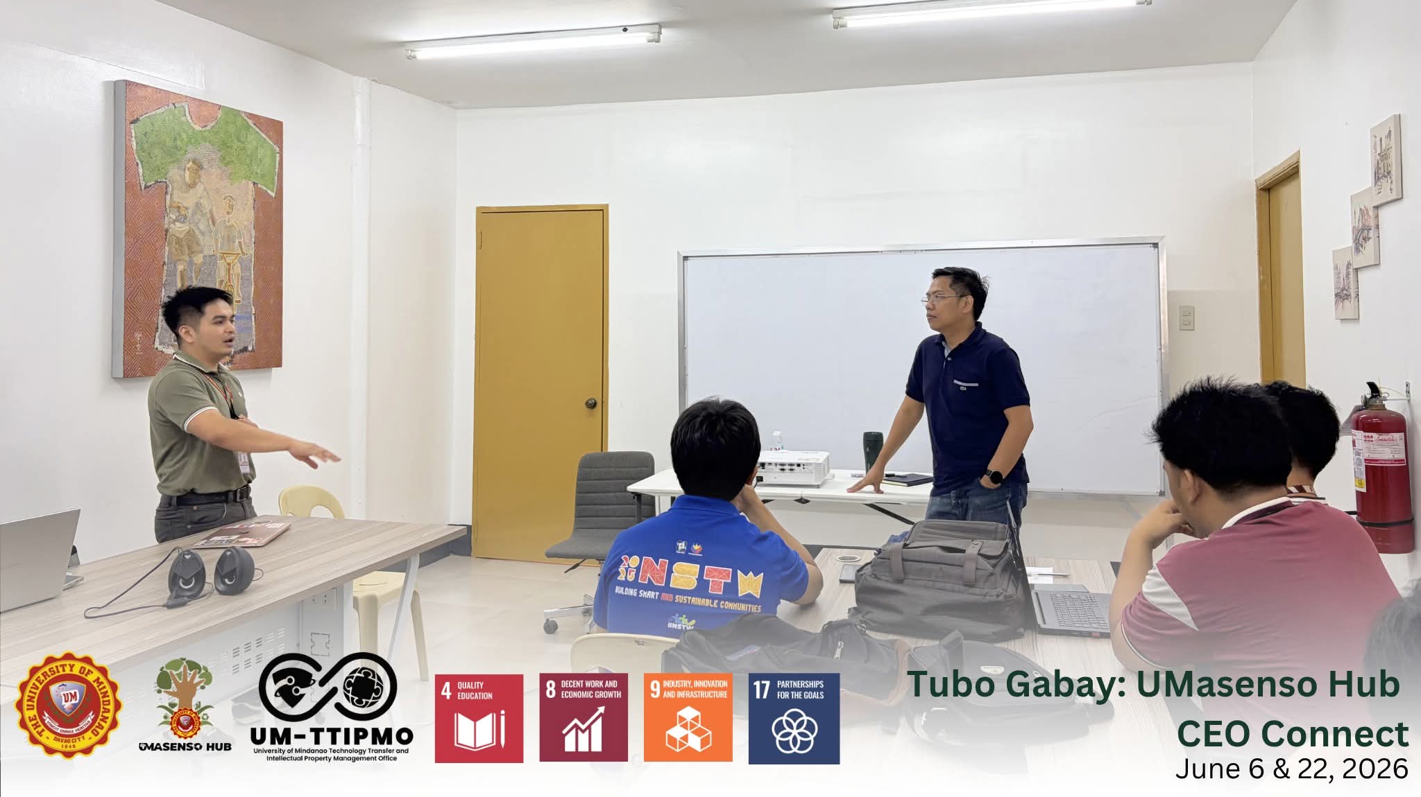 UMasenso Hub Strengthens Startup Ecosystem through CEO Connect Incubation Program