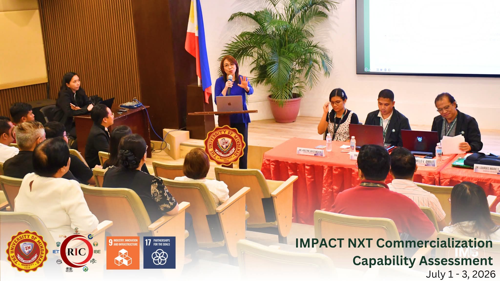 University of Mindanao Completes IMPACT NXT Commercialization Capability Assessment