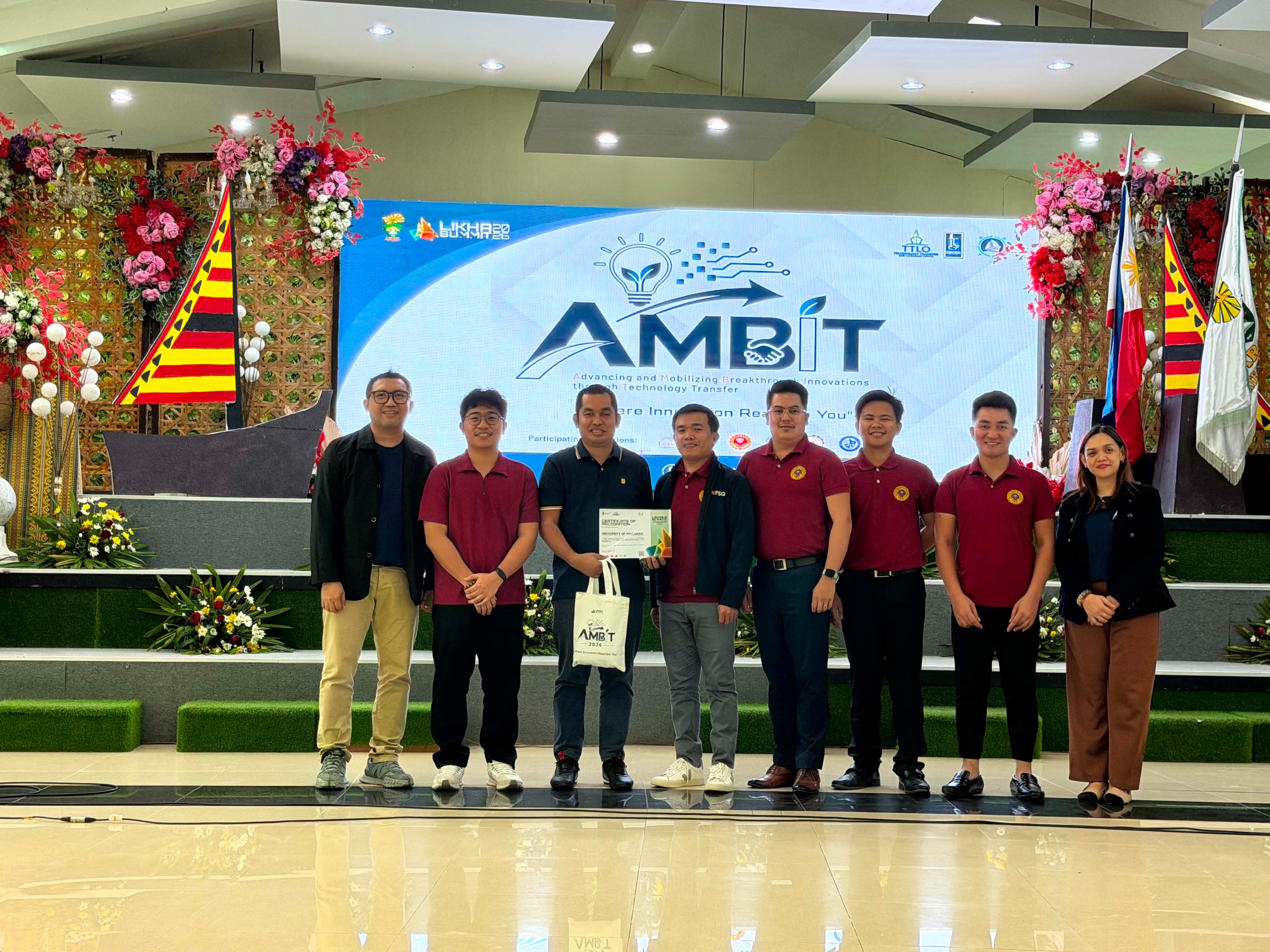 UM-RIC Sends UM Digos to AMBIT 2026, ProWESS Secures Second Place in Commercial Video Competition