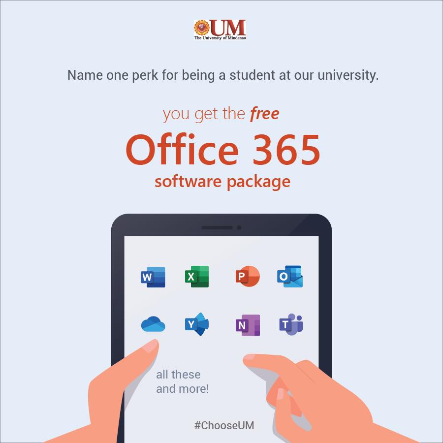 UMians: Access free Office 365 software