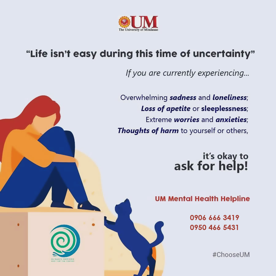 UM Mental Health Helpline: Talk to Us