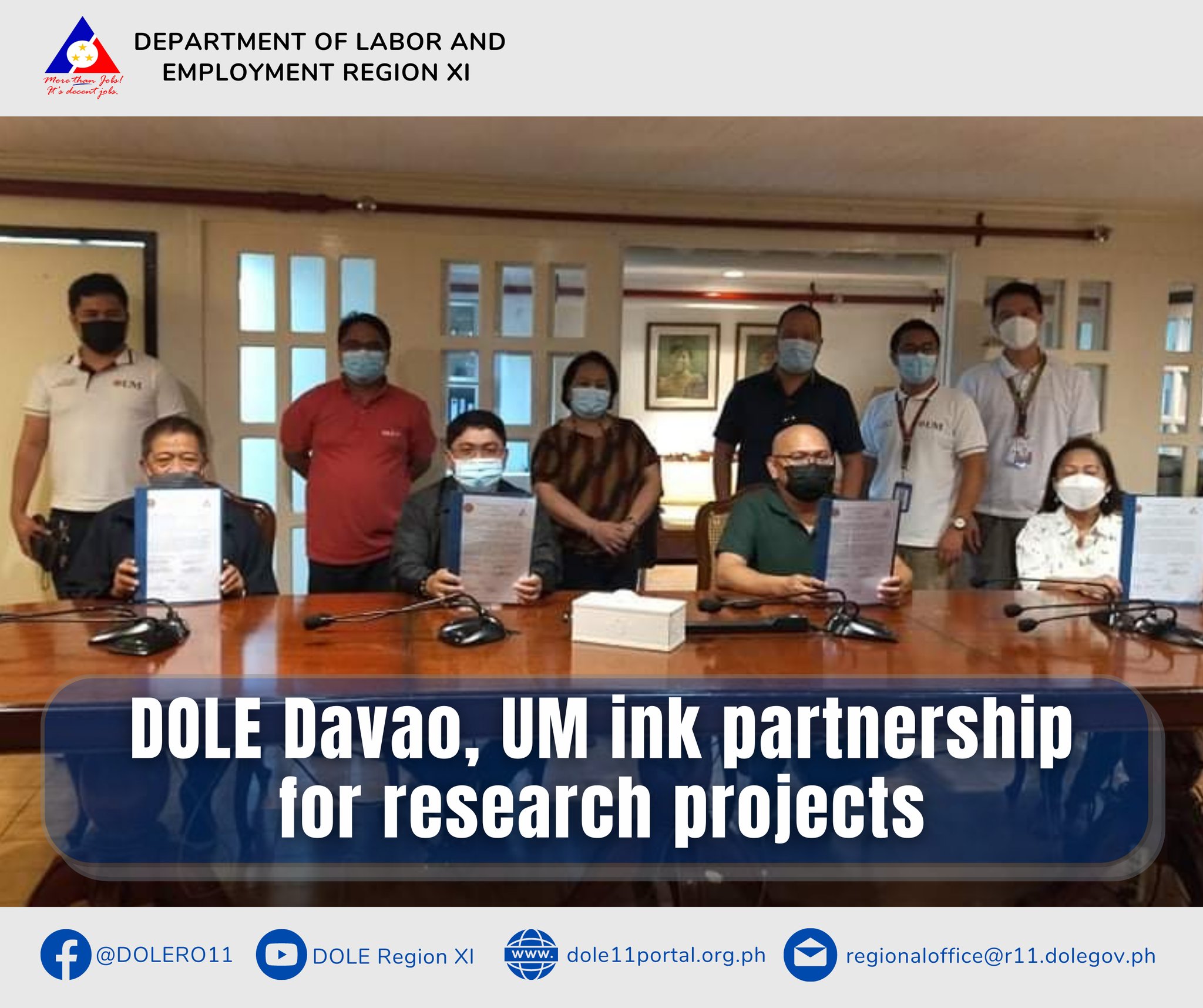 UM, DOLE XI ink MOU for research