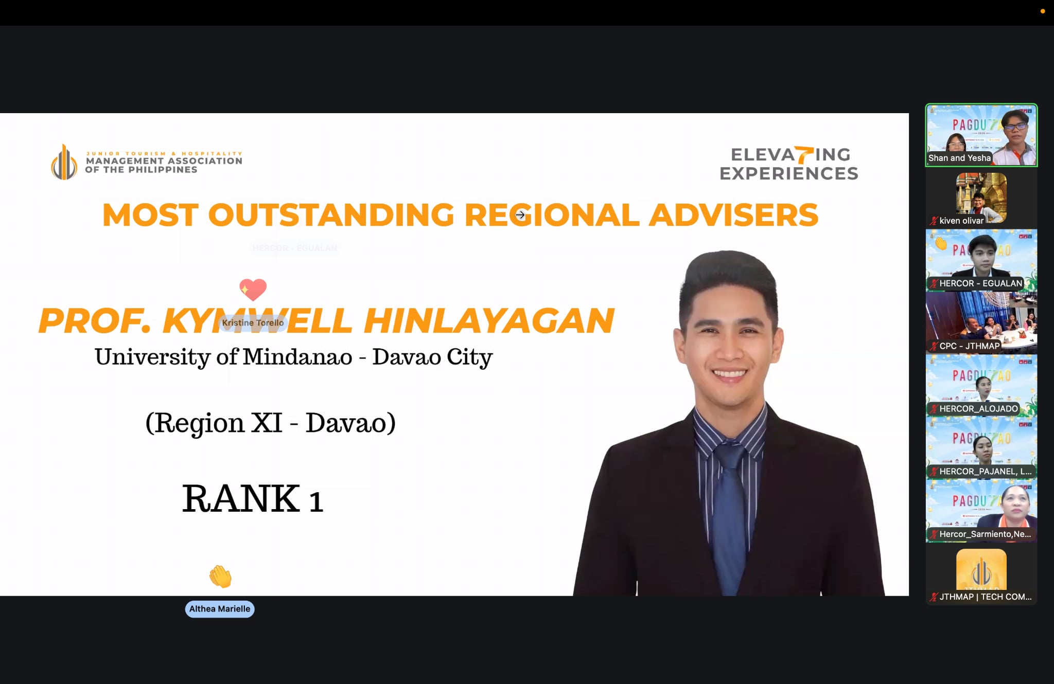 BS HOSPITALITY MANAGEMENT PROGRAM SHINES AT PAGDULAO 2026!