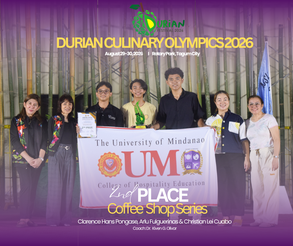 BSHM Triumphs as Overall First Place Winner in Durian Culinary Olympics 2026