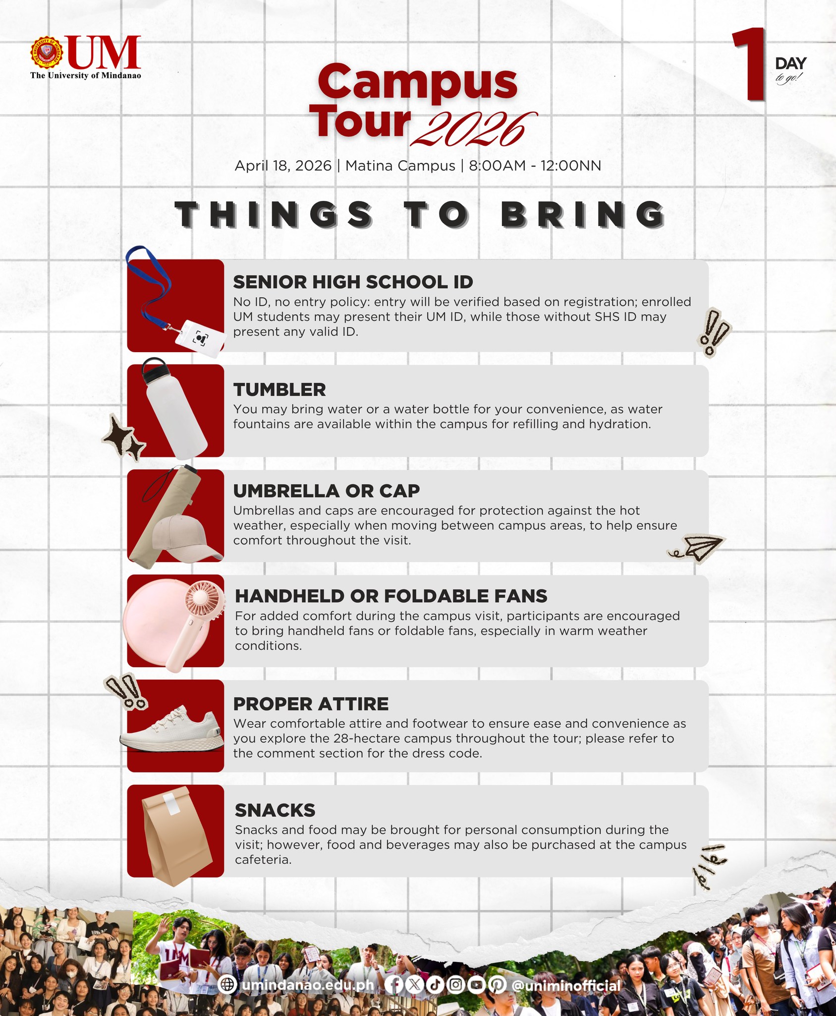 Campus Tour 2026: Here's what you need