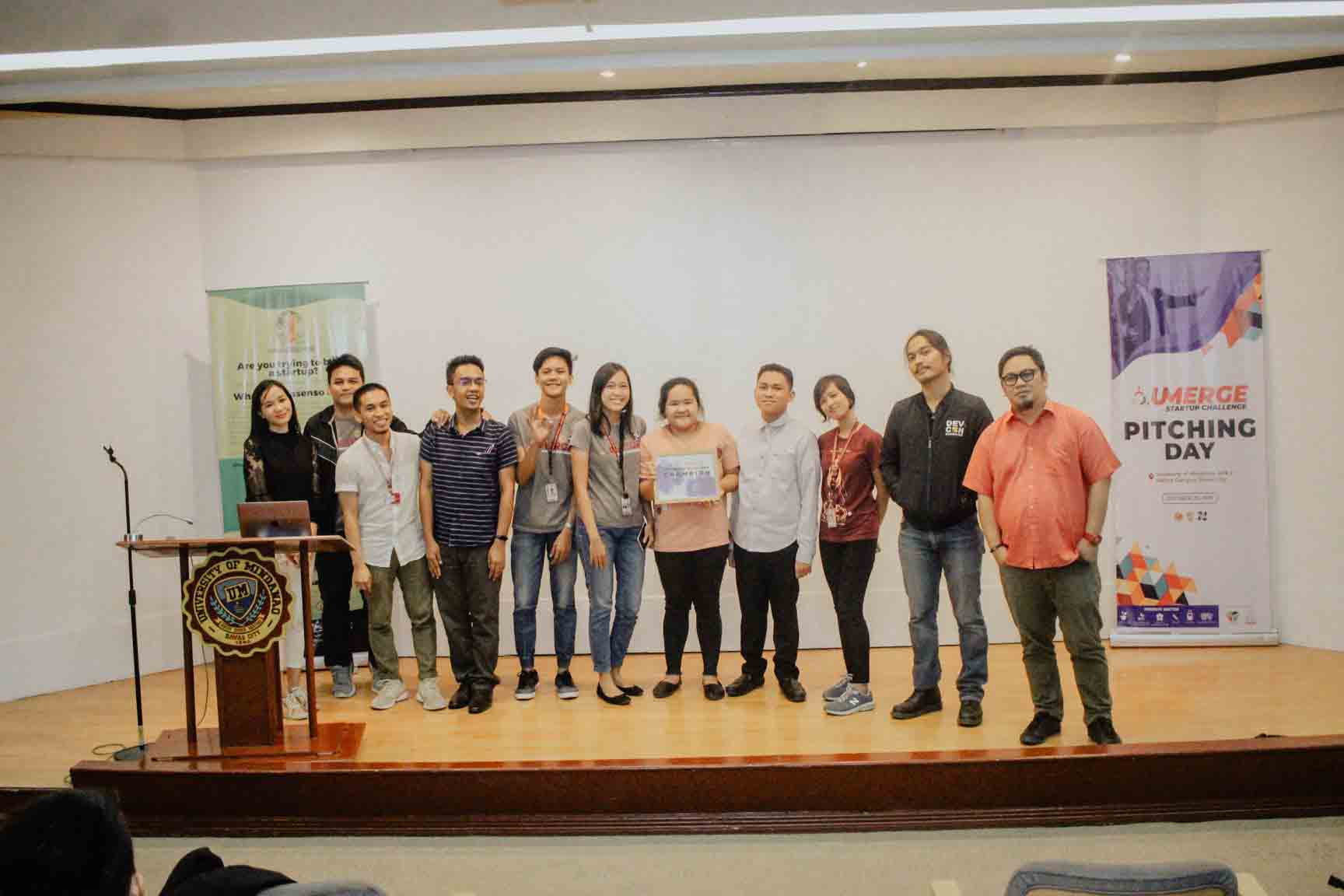 UMErge Startup Challenge culminates with idea for improving agricultural practices winning first place