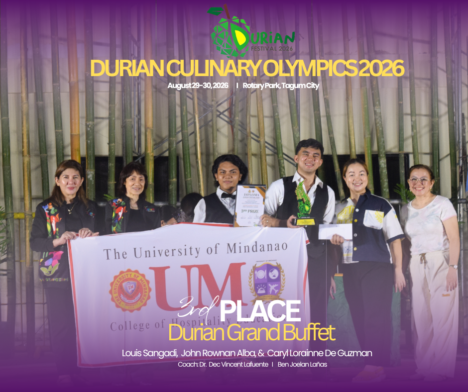 BSHM Triumphs as Overall First Place Winner in Durian Culinary Olympics 2026
